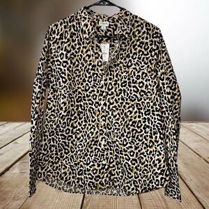 J. Crew Button up blouse
